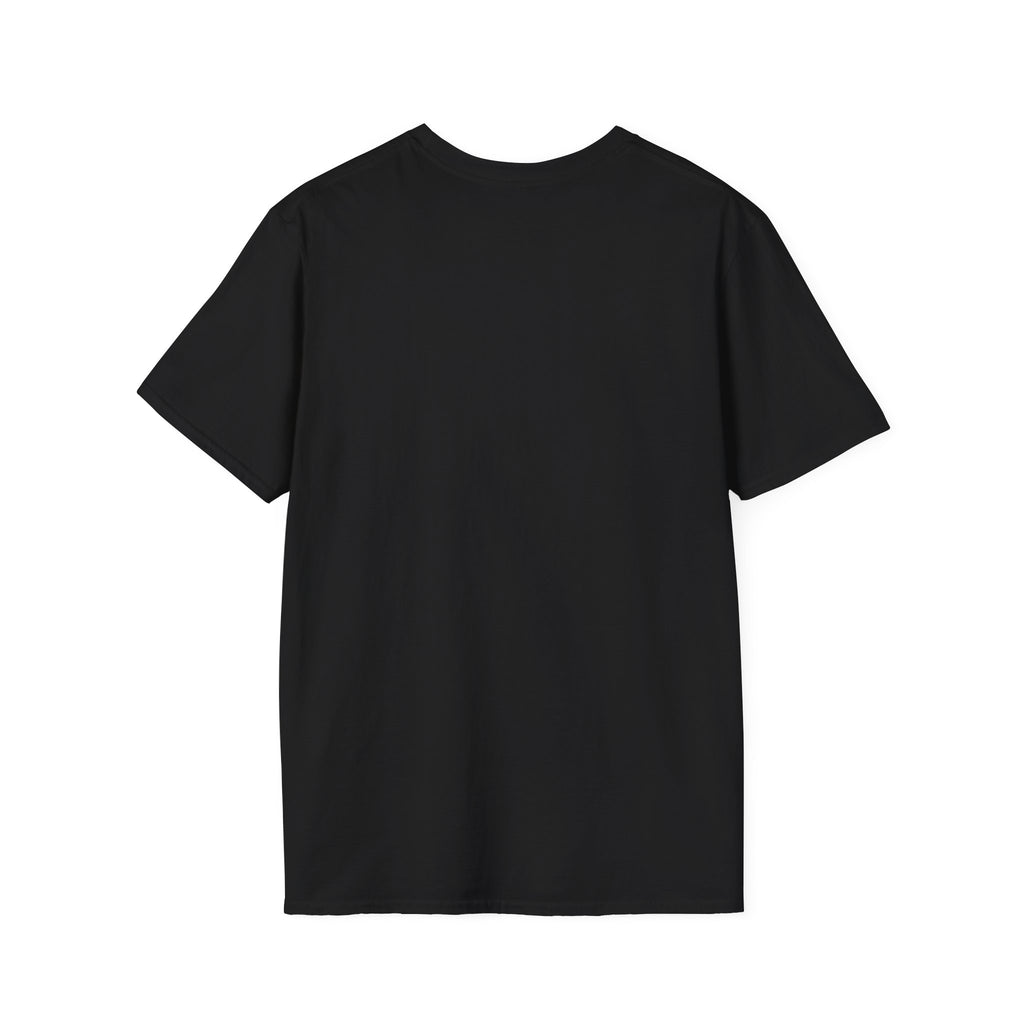 Mountain Meadow Photo T-Shirt — Black & White Nature Landscape Tee