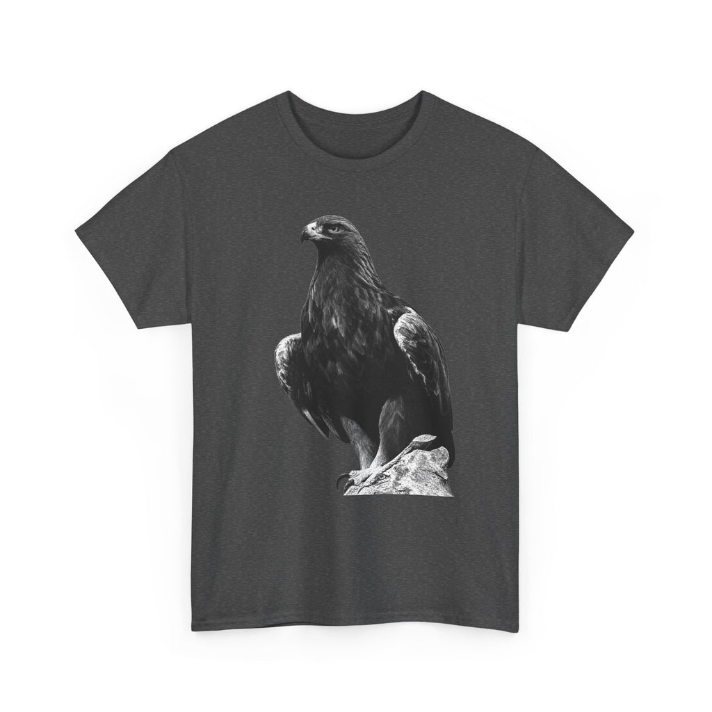 Eagle Illustration Tee — Majestic Black Eagle Graphic T-Shirt