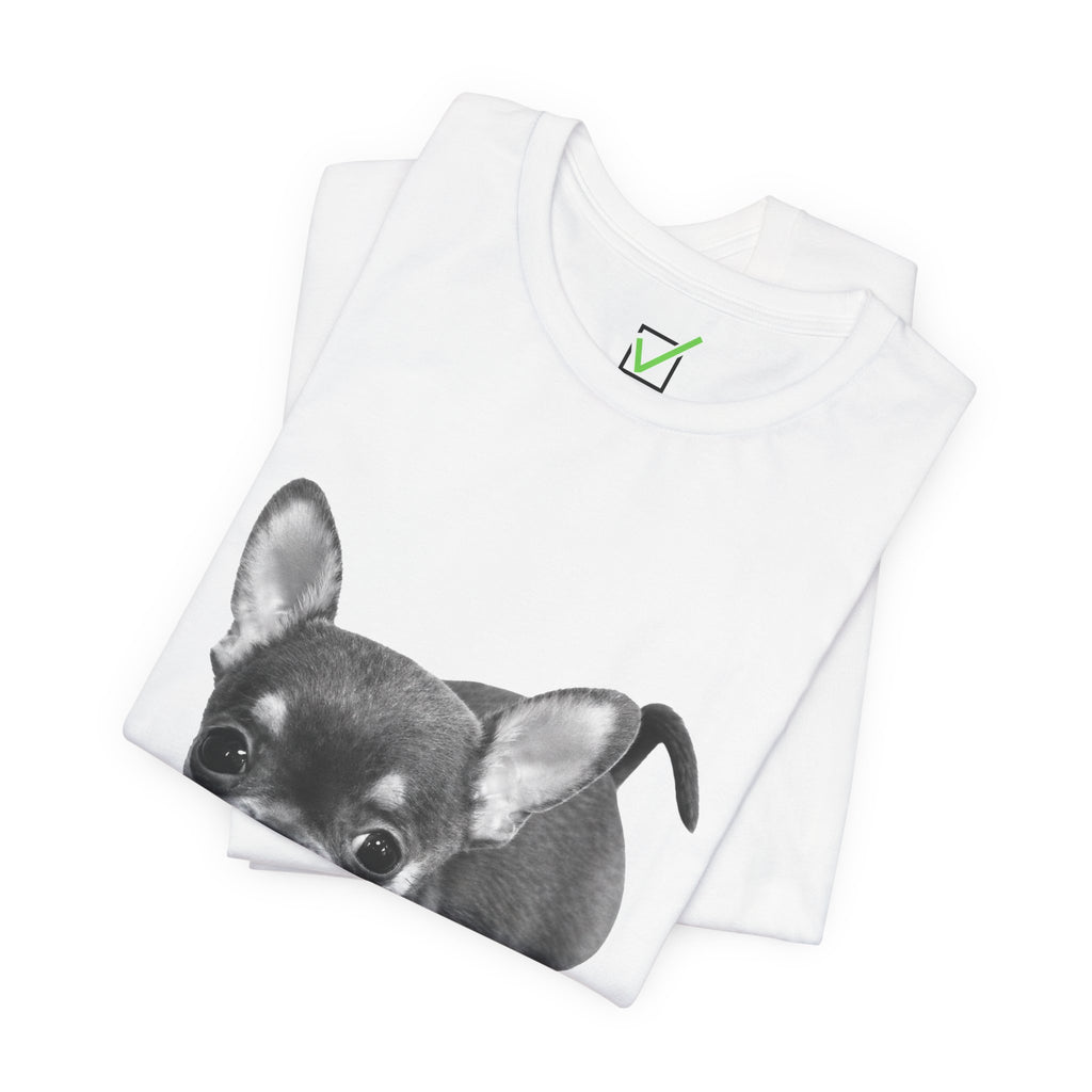 Charming Chihuahua Tee - Cute Small Dog Graphic T-Shirt