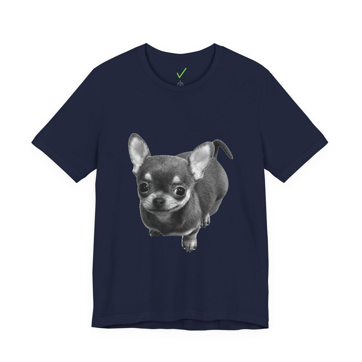 Charming Chihuahua Tee - Cute Small Dog Graphic T-Shirt