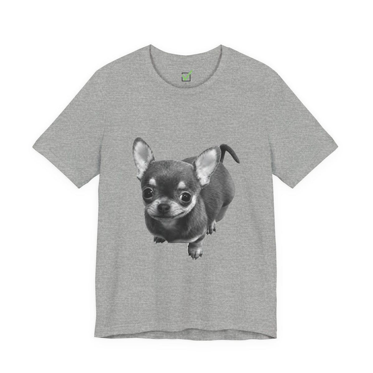 Charming Chihuahua Tee - Cute Small Dog Graphic T-Shirt