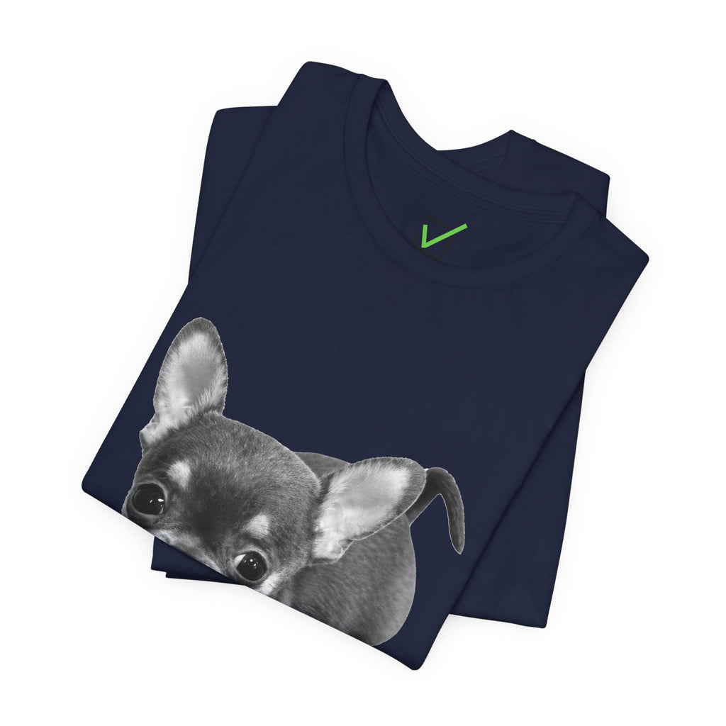 Charming Chihuahua Tee - Cute Small Dog Graphic T-Shirt