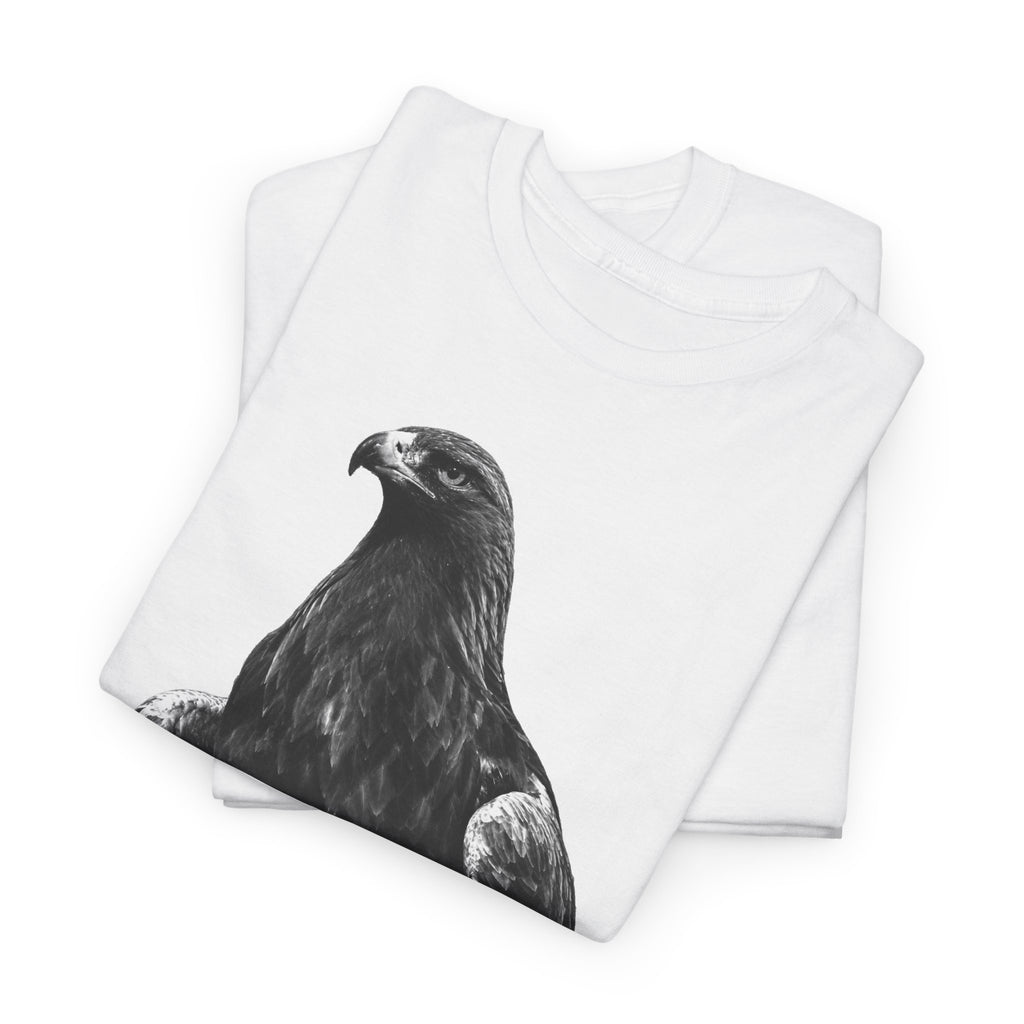 Eagle Illustration Tee — Majestic Black Eagle Graphic T-Shirt