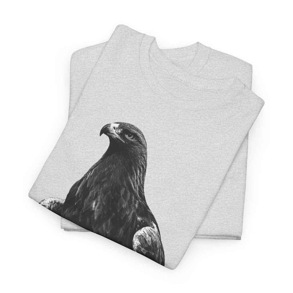 Eagle Illustration Tee — Majestic Black Eagle Graphic T-Shirt