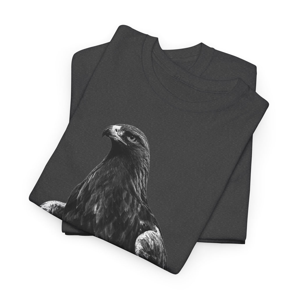 Eagle Illustration Tee — Majestic Black Eagle Graphic T-Shirt