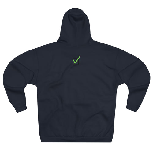 Cat Portrait Hoodie — Cute Folded Cat Face Pullover