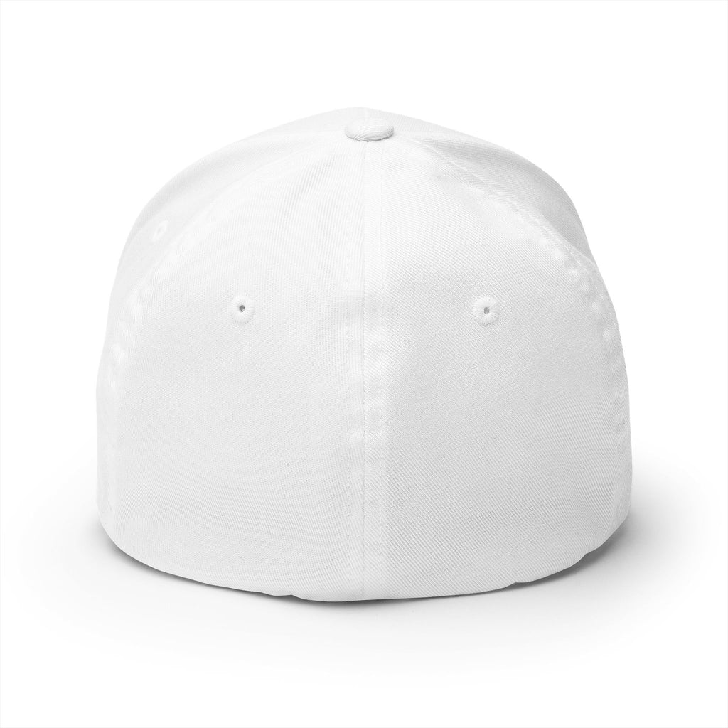Embroidered Gold NY Logo Cap — Structured Closed-Back Baseball Hat