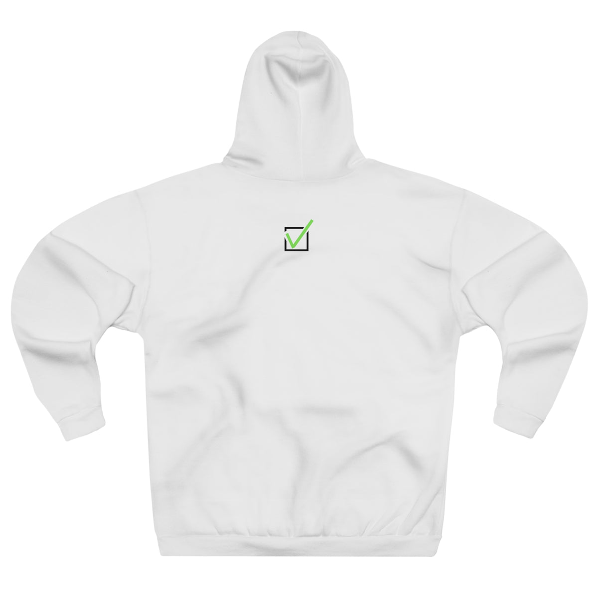 Cat Portrait Hoodie — Cute Folded Cat Face Pullover