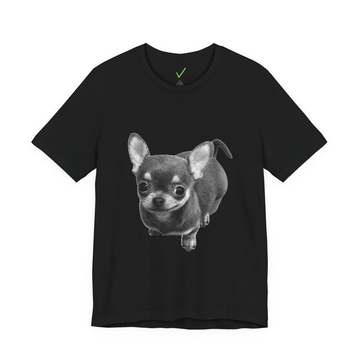 Charming Chihuahua Tee - Cute Small Dog Graphic T-Shirt