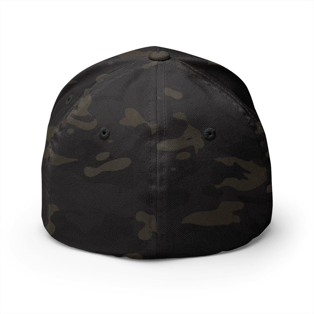 Embroidered Gold NY Logo Cap — Structured Closed-Back Baseball Hat