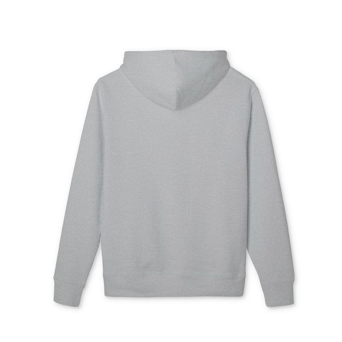 Minimal Monogram JW Hoodie — White Casual Pullover