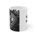 Made for the City Ceramic Mug — Urban Coffee Cup with Cityscape Design