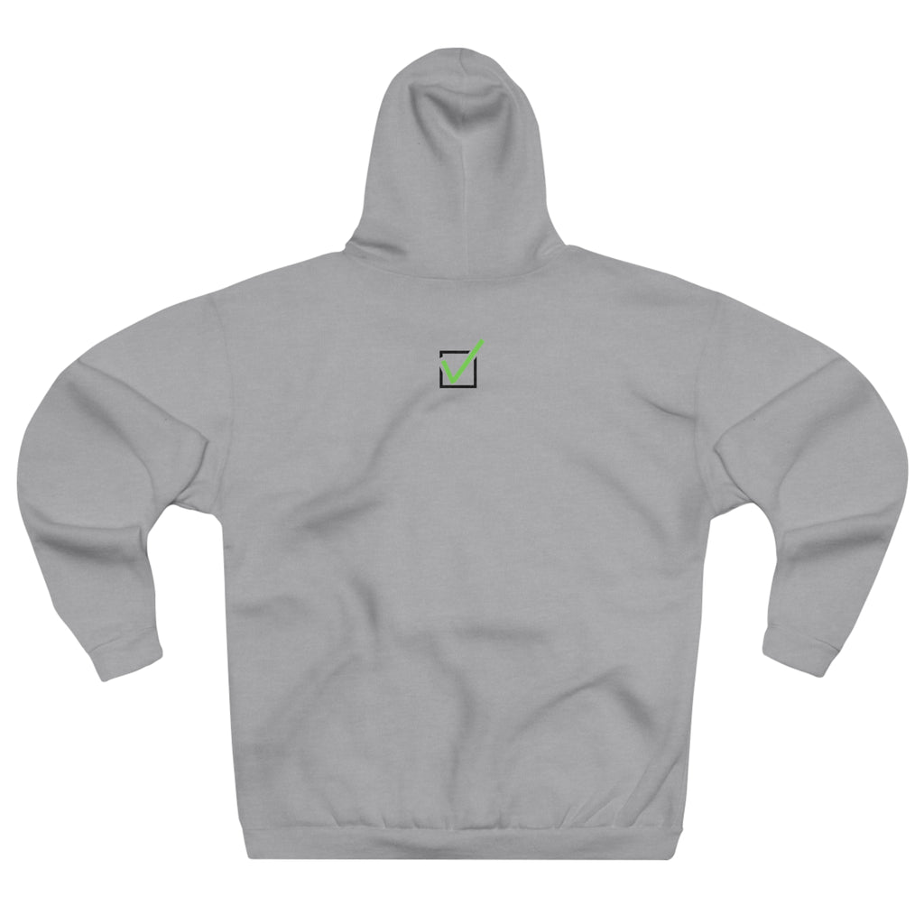 Cat Portrait Hoodie — Cute Folded Cat Face Pullover