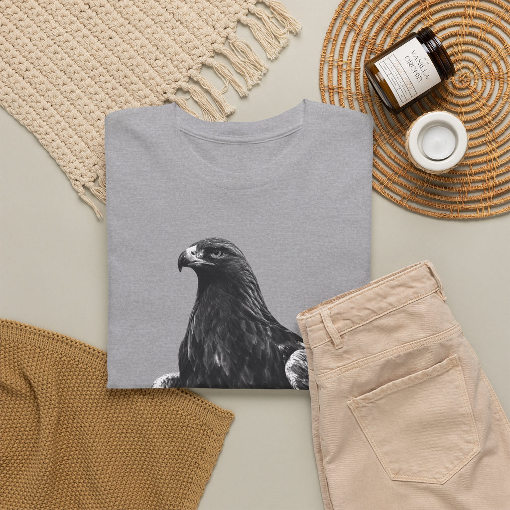 Eagle Illustration Tee — Majestic Black Eagle Graphic T-Shirt