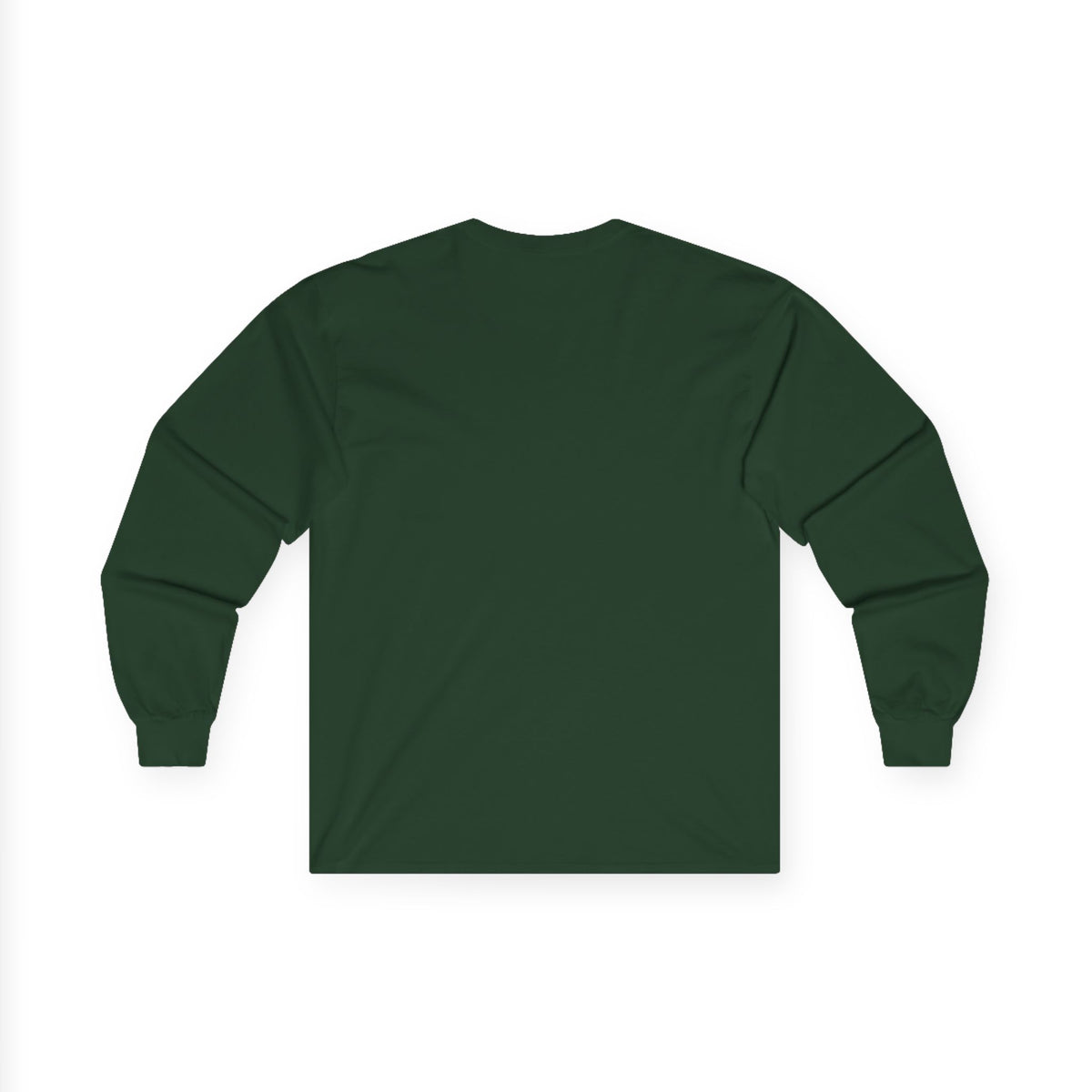 Willow Tree Long Sleeve Tee — Minimal Black Tree Graphic